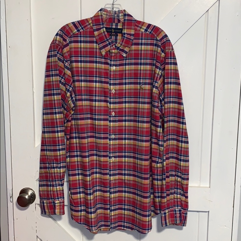 Polo Ralph Lauren long sleeve plaid xl